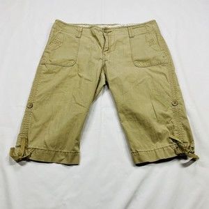 Levis Shorts Womens Size 14 Khaki Convertible Hiking Walking Gorp Gorpcore